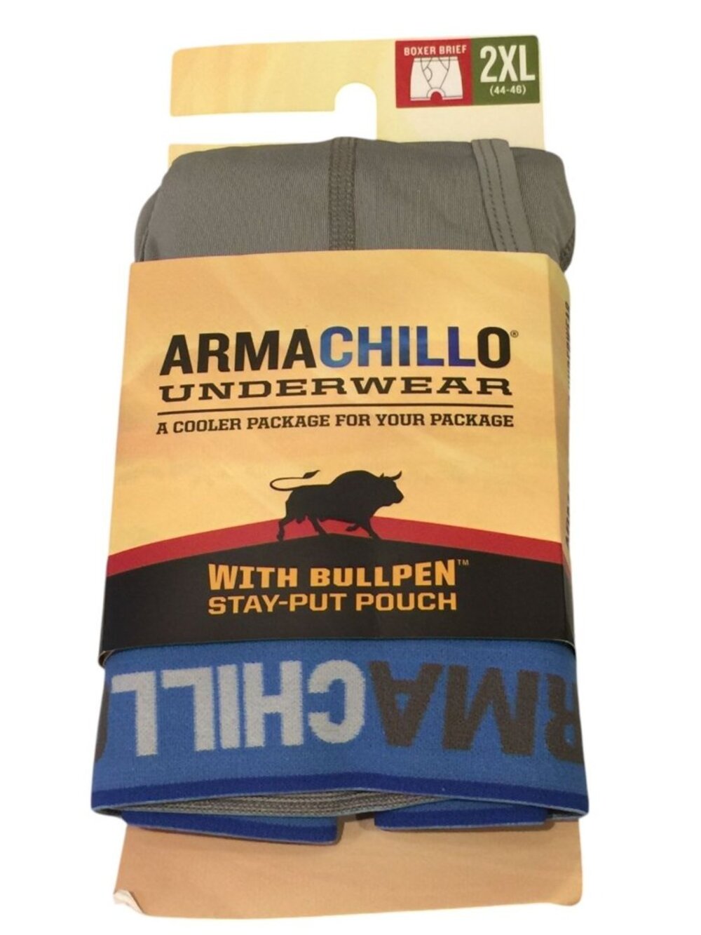 Duluth Trading Company Men's  2XL ARMACHILLO Cooling Bullpen Boxer Briefs